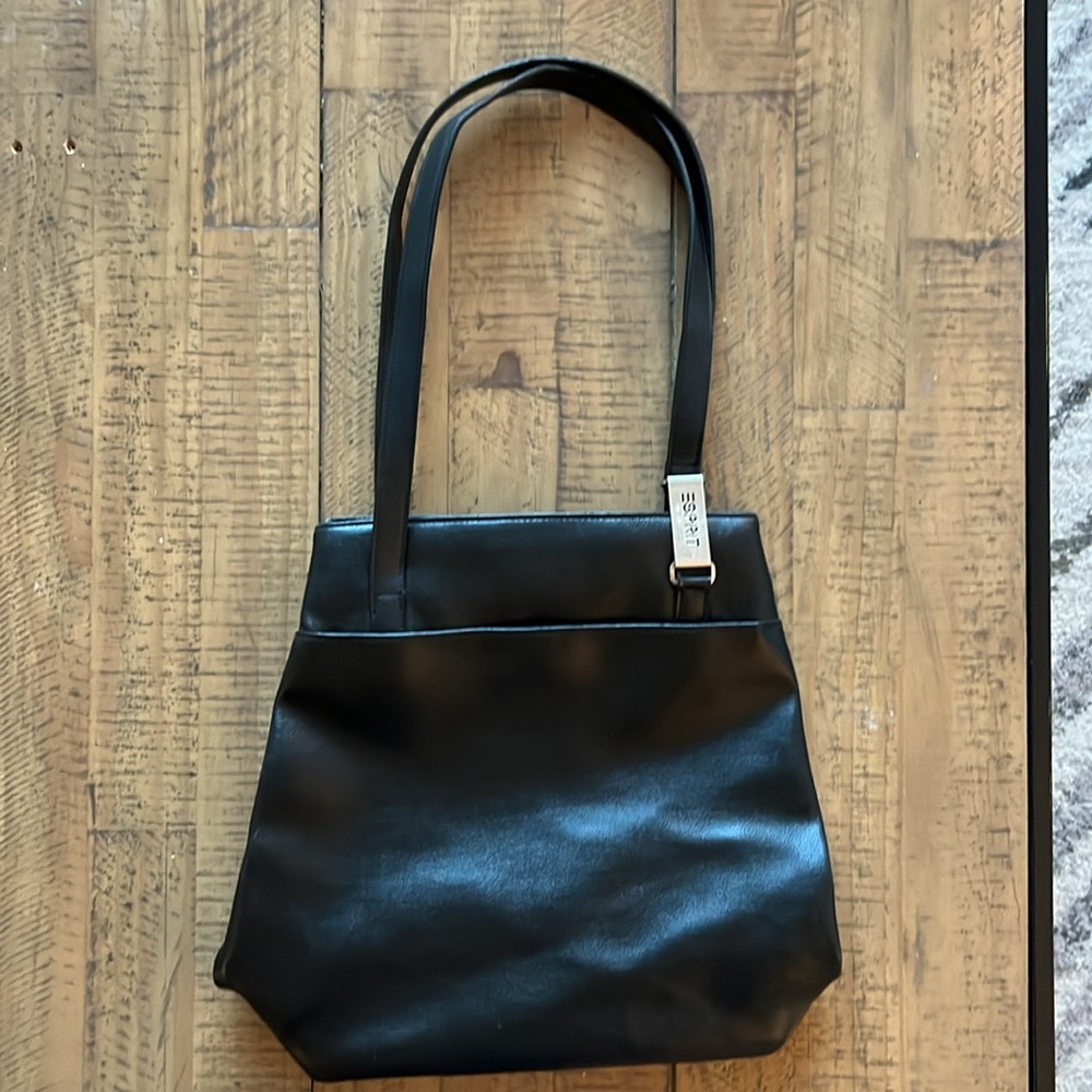 Esprit Black Leather Purse